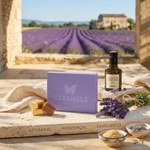 Caramels à l'huile d'olive aromatisés à la lavande -